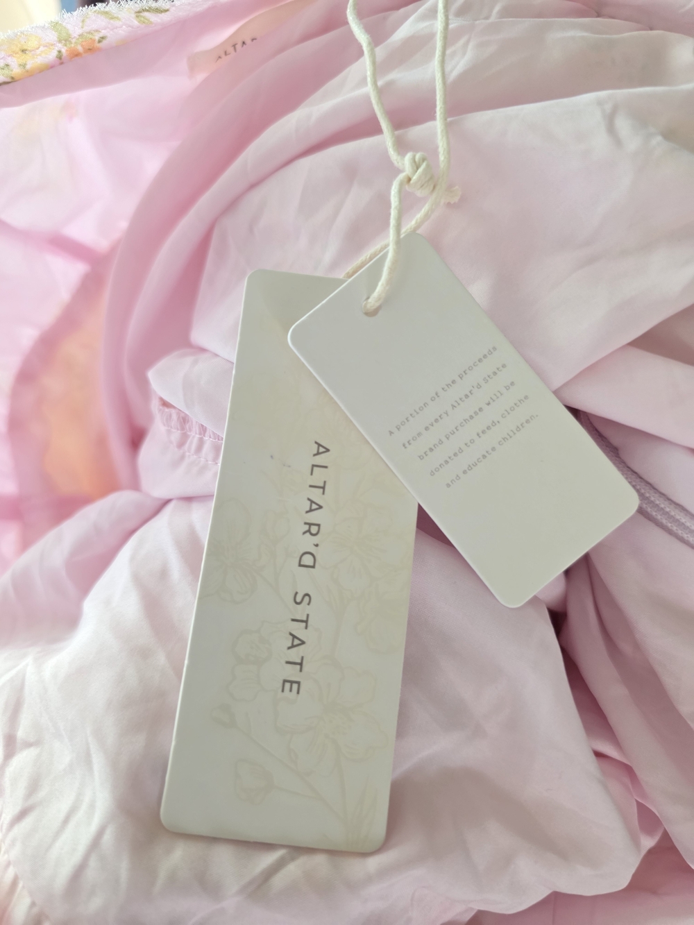 Altar'd State Lelani Mini Pastel Dress - Picture 9 of 9